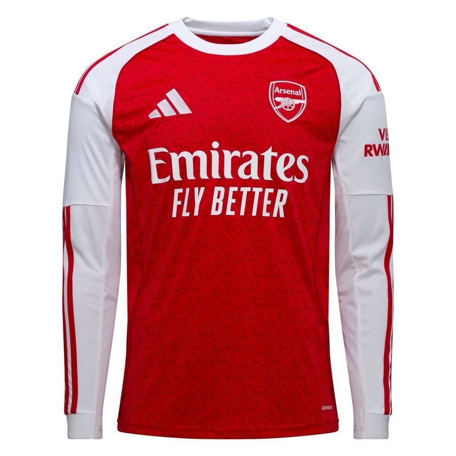 Arsenal Home Shirt 2025/26 Long Sleeves - Men's-SoccerKits Hub | Buy Soccer Jerseys Online
